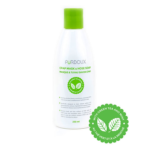 Purdoux CPAP Mask & Hose Soaps – Green Tea & Mint (Unscented)