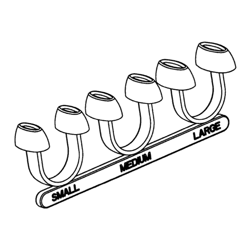 Fisher & Paykel ORACLE™ 2 – Nose Plugs ( 1 or each size S/M/L)