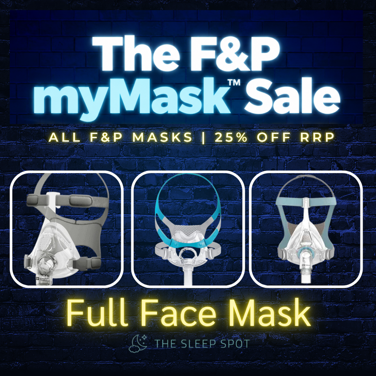 F&P myMask Sale | All F&P Full Face Masks- 25% Off