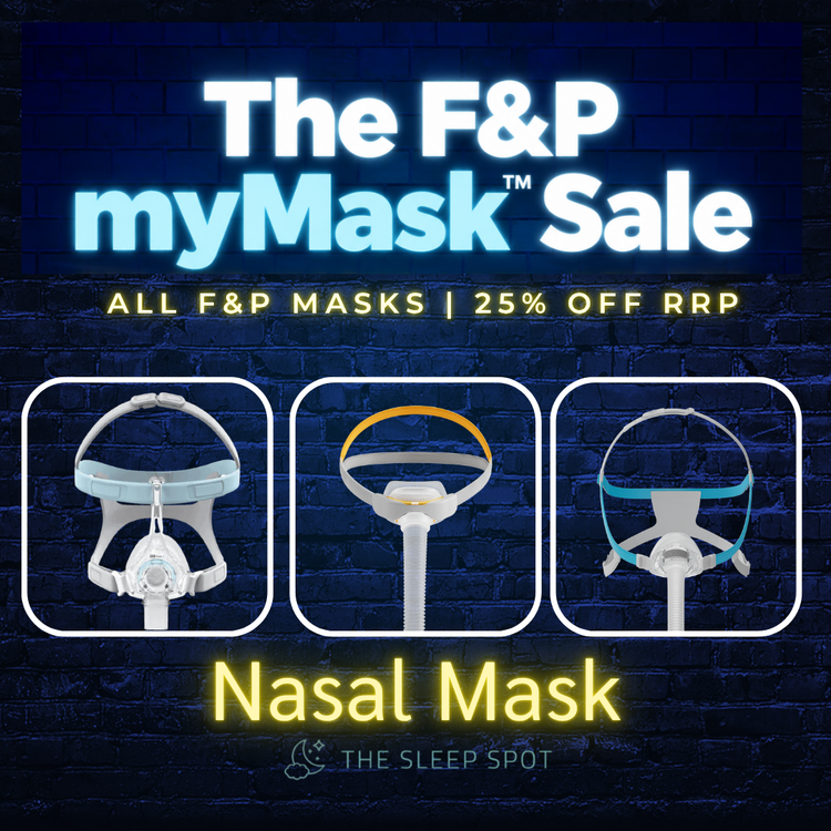 F&P myMask Sale | All F&P Nasal Masks- 25% Off