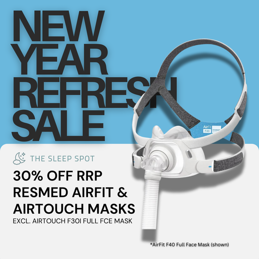 New Year Refresh Sale | ResMed AirFit/AirTouch Mask - 30% Off RRP