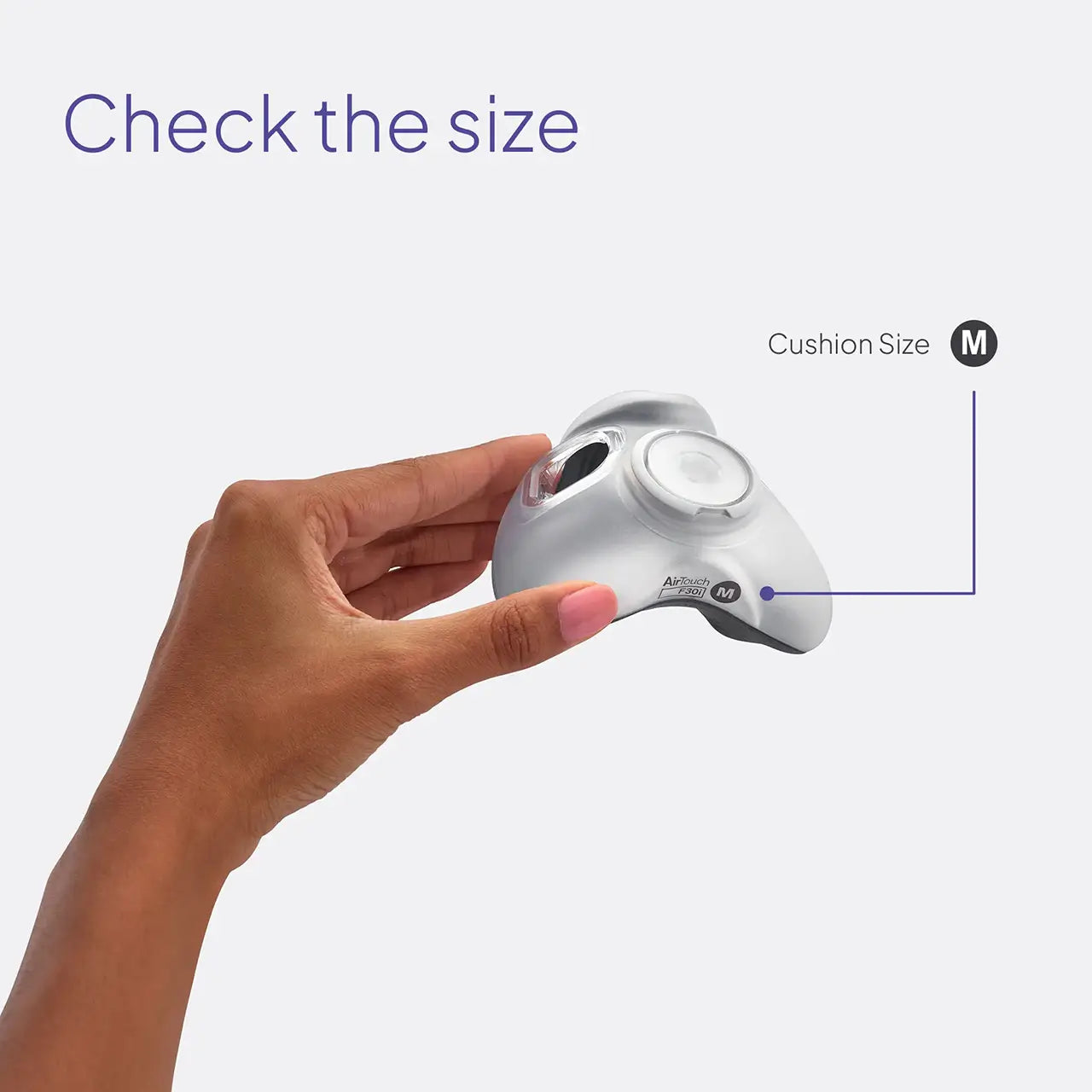 ResMed AirTouch F30i - Full Face Mask ComfiSoft™ Cushion