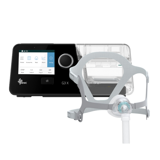 BMC G3 X - Auto CPAP (APAP) Machine & N5A+ Nasal Mask Bundle