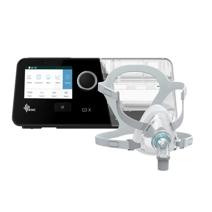 BMC G3 X - Auto CPAP (APAP) Machine & F5A+ Full Face Mask Bundle