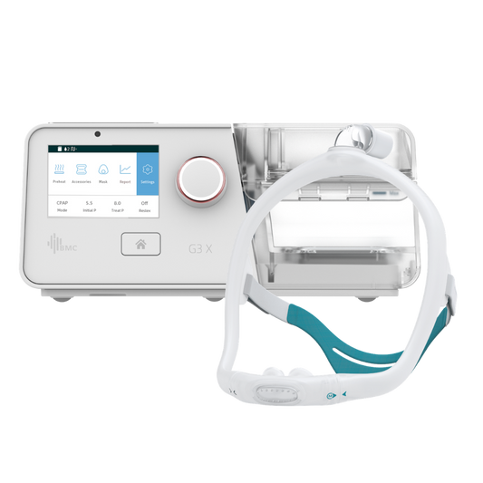 BMC G3 X - Auto CPAP (APAP) Machine & P6S Nasal Pillow Mask Bundle
