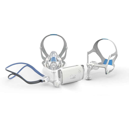 ResMed AirMini Bedside Starter Kit with AirFit F20 Mask (For Her)